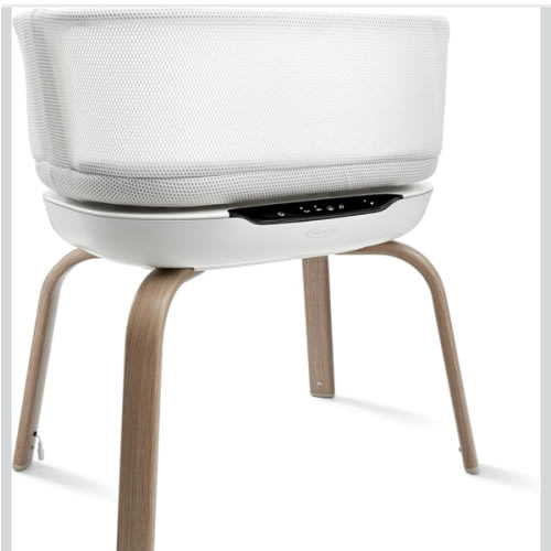 Graco SmartSense Soothing Baby Bassinet – Smart Newborn Bassinet Detects and Automatically Responds to Baby's Cries – for Newborn Babies to 6 Months