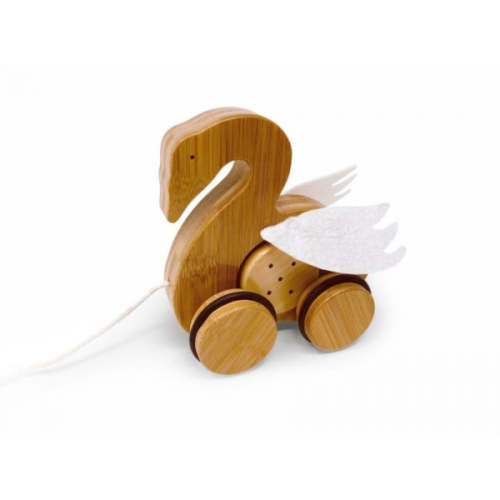 Kinderfeets - Bamboo Push & Pull Swan