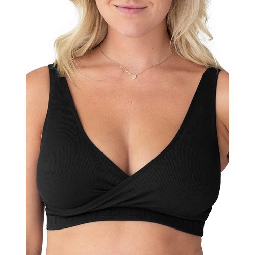 Kindred Bravely Sublime Adjustable Crossover Nursing Bra for Breastfeeding | Wireless Maternity