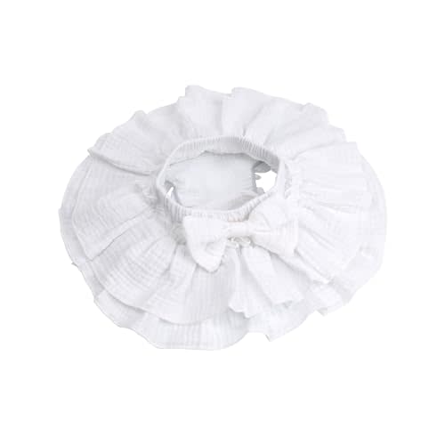 HOOLCHEAN Baby Girls Soft Cotton Gauze Ruffle Mini Skirt with Shorts