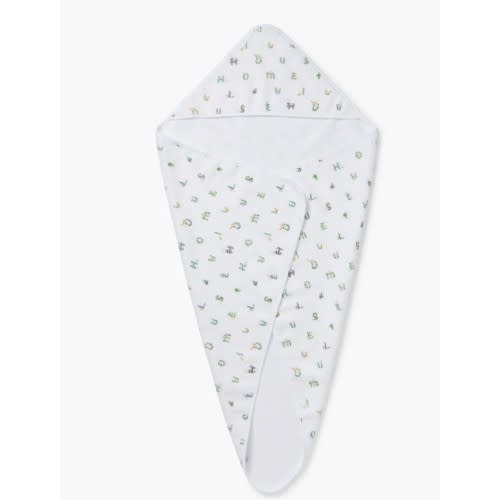 Hooded Towel - Alphabet