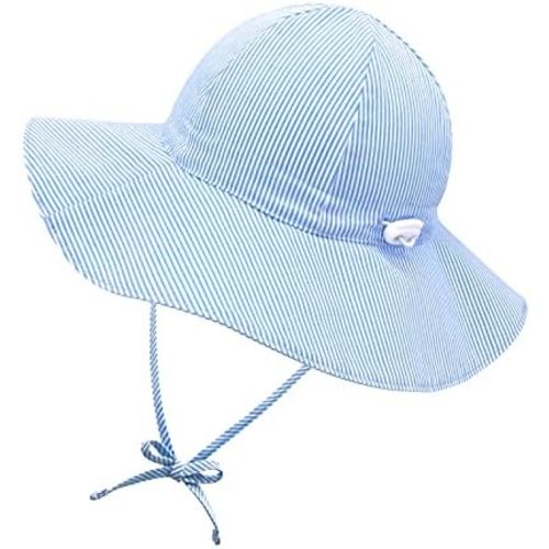 Infant Sun Hat Baby Girl Sun Hat Toddler Hats for Boys Girls Baby Boy Hats Wide Brim Baby Beach Hat UPF 50+ Cotton