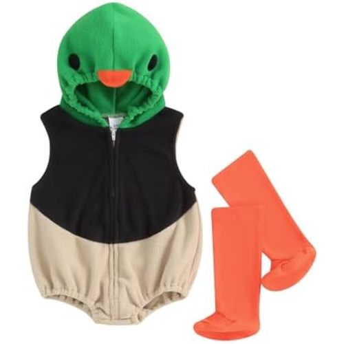 Baby Halloween Costumes Animal Hooded Costume Rompers Stocking Infant Toddler Cosplay Outfits