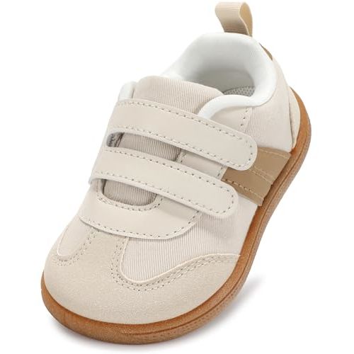 noorkiz Toddler Wide Toe Box Shoes, Boy and Girl Barefoot First Walking Shoe Kids Fashion Sneaker Non-Slip Zero Drop Comfortable