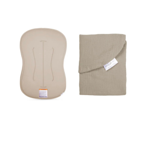 Lounger Curve + Muslin Cover Set | Birch