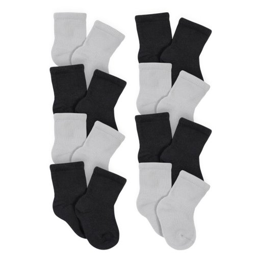 Modern Moments by Gerber Baby Boy Wiggle-Proof Socks, 8-Pack (Newborn-12 Months) - Modern Moments by Gerber Baby Boy Wiggle-Proof Socks, 8-Pack (Newborn-12 Months)