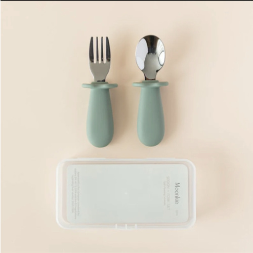 Moonkie | Baby Spoon & Fork Set