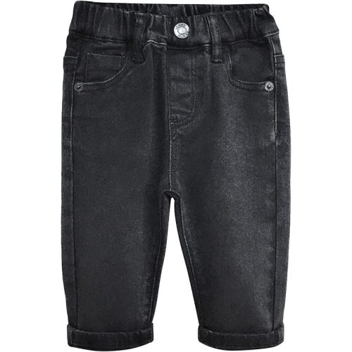 KIDSCOOL SPACE Infant Jeans,Baby Toddler Elastic Waist with D-Ring Stretch Denim Pants