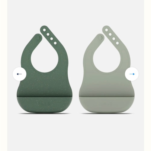 The Bib - Sage / 2 Pack