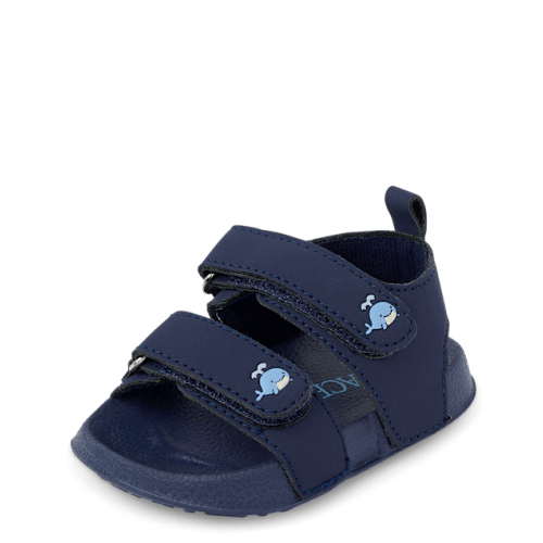 Baby Boys Whale Sandals - Blue