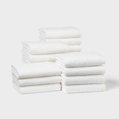 18pk Everyday Washcloths - Room Essentials™