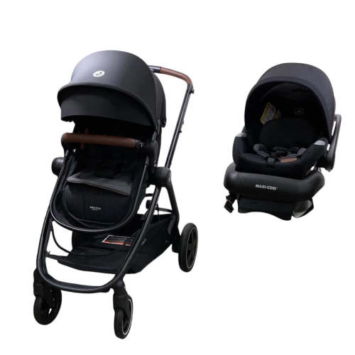 Maxi-Cosi Zelia2 5-in-1 Modular Travel System Luxe Travel System, New Hope Black, 2025