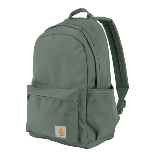 Carhartt Classic 21L Backpack Green Slate | Classic Laptop, Water-Resistant Pack with 15" Laptop Sleeve and Organizational Compartments