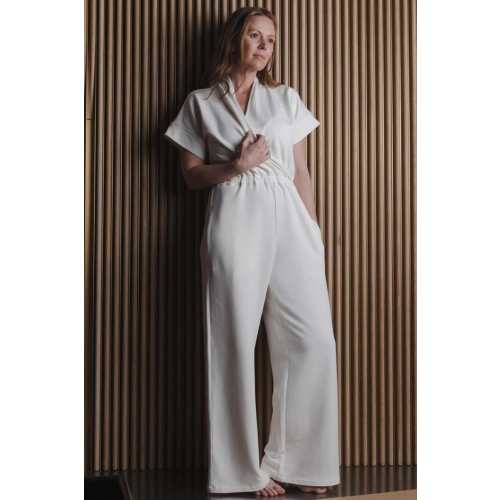 Mae Fleece Nursing Jumpsuit – Simple Wishes