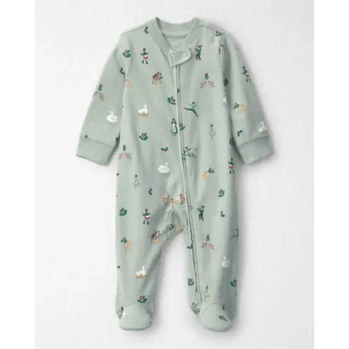Baby Organic Cotton Sleep & Play Pajamas in 12 Days of Christmas