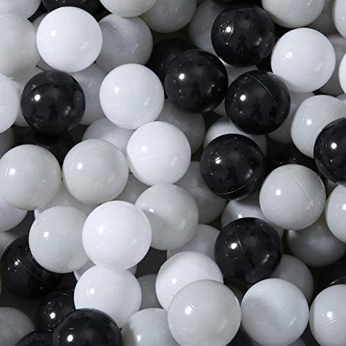Ball Pit Balls for Toddlers, 100/200/500 Pack – Crush Proof, BPA Free & Non-Toxic Safe Play Toys for Boys & Girls Play Tent, Kiddie Pool, Backyard, Birthday Party Decoration
