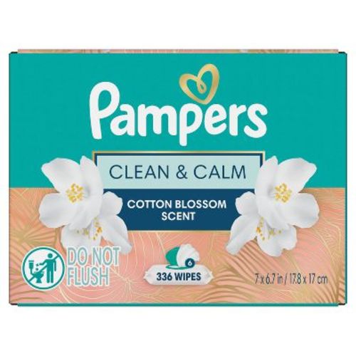 Pampers Clean & Calm Baby Wipes - 336ct/6pk