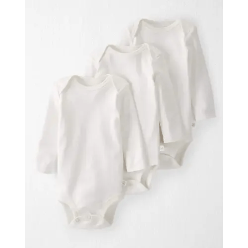 Baby 3-Pack Organic Cotton Bodysuits - Little Planet | Carter's