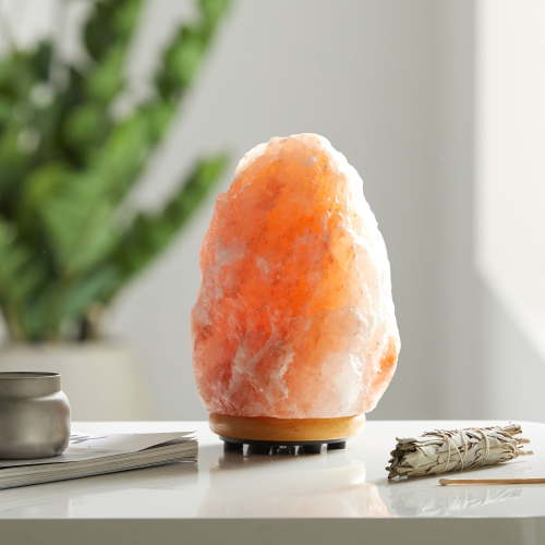 Natural Hand Carved Himalayan Pink Salt Lamp, 5-7lbs