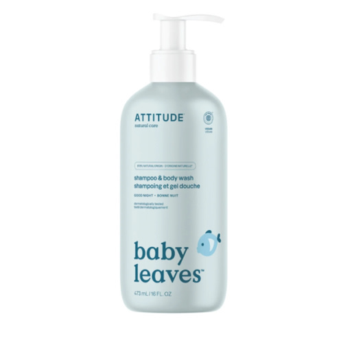 Baby Shampoo & Body Wash 2-in-1 - Clean Ingredients I ATTITUDE