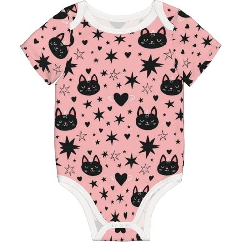 Newborn Baby Romper Clothing Cute Infant Short Sleeve Baby Climbing Clothes Outfit For Boys Girls