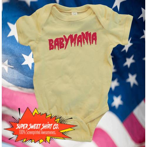 Pro Wrestling Bodysuit, Baby Gift, baby shower gift, New Dad, New Mom Gift, Expecting Mom Gift, Gender Neutral Baby, baby Girl, baby boy