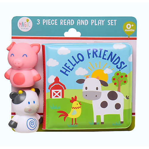 Magic Years® 3-Piece Pig & Cow Bath Set