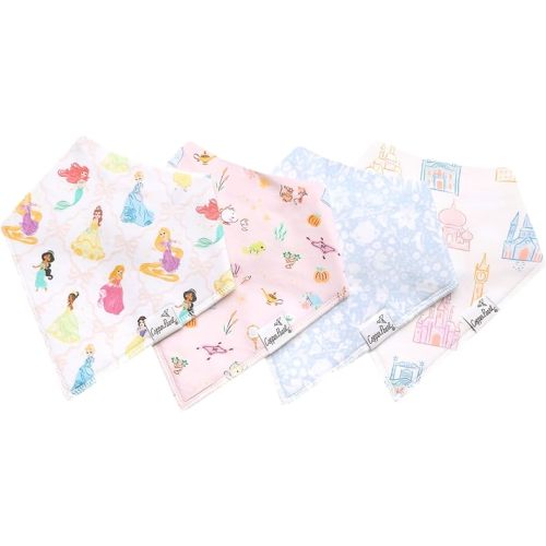 Copper Pearl - Disney Character Prints 4 Pack Baby Bibs Boy & Girl