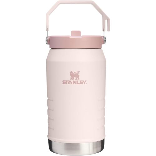 STANLEY IceFlow Flip Straw 2.0 Jug, 64 oz, Rose Quartz