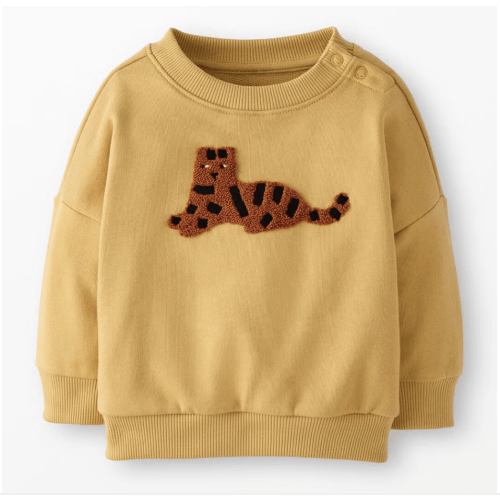 Baby Oversized French Terry Graphic Sweatshirt | Hanna Andersson