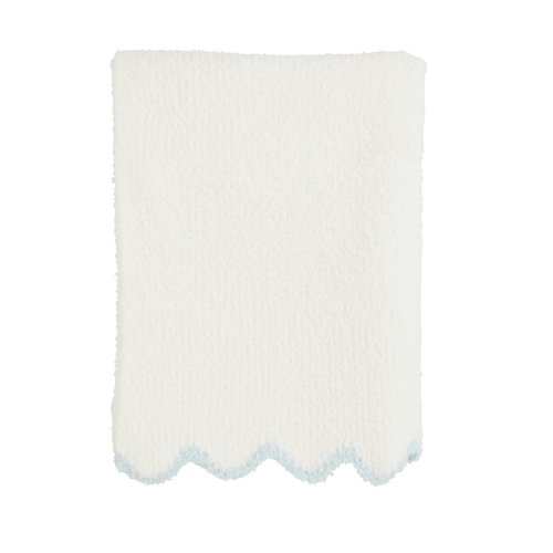 Scallop Chenille Blanket