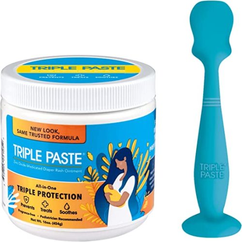 Triple Paste Diaper Rash Cream and Spatula Bundle - 16 oz