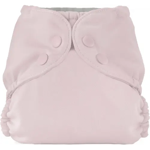 Esembly Cloth Diaper Cover - Reusable Swim Diaper, Waterproof, Breathable - Adjustable Outer Layer Over Absorbent Inner for Blowout Protection - Amethyst, Size 2 (18-35lbs)