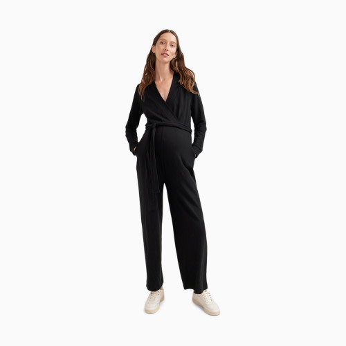 Hatch Collection The Easy Nursing Jumpsuit - Black, 3