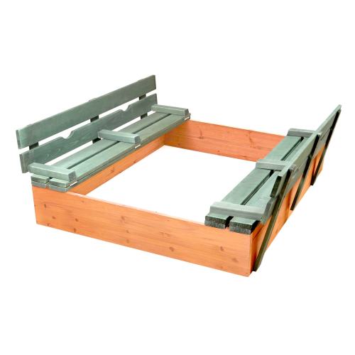 Badger Basket 46.5-in x 46.5-in Multiple colors/finishes Square Wood Sandbox