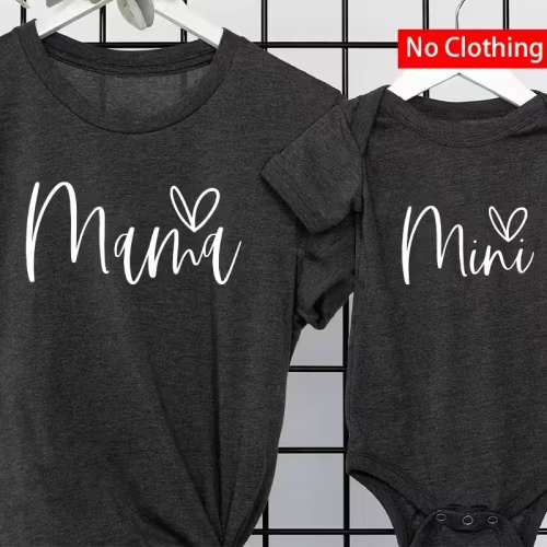 2pcs mama mini personalized heat transfer stickers washable - Temu