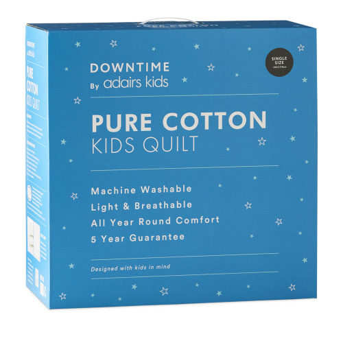 Downtime - Kids Pure Cotton Quilt | Adairs