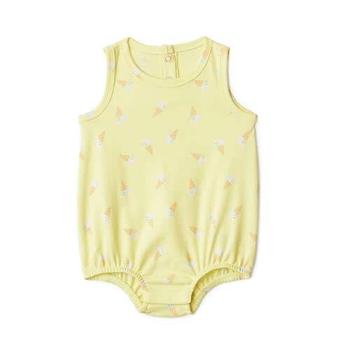 Amazon Essentials x Sofia Grainge Unisex Babies' Cotton Bubble Bodysuit