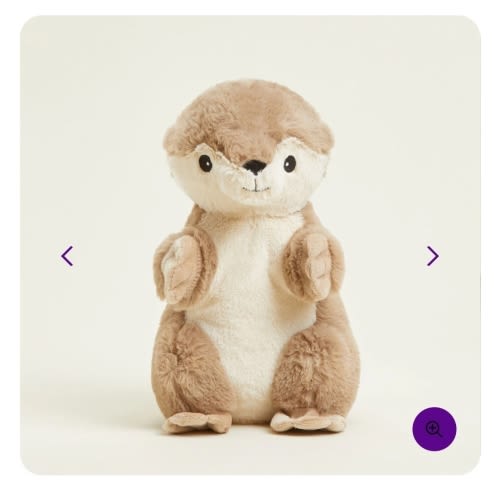 Otter Warmies | Microwavable Otter Warmies Stuffed Animal | Warmies USA