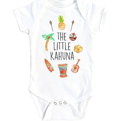 Hawaii Kahuna - Baby Boy Girl Clothes Infant Bodysuit Funny Cute Newborn