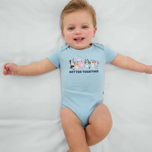 Bluey & Friends Bodysuit – Little Sleepies- 3-6 M