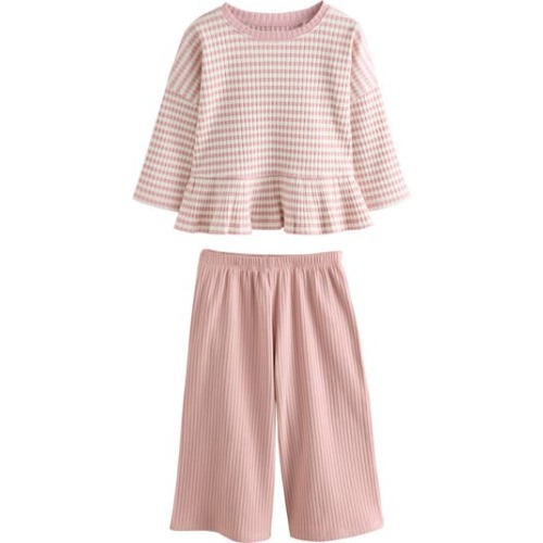 Kids' Long Sleeve Top & Wide Leggings