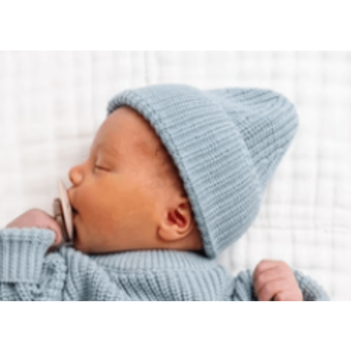 Knit Beanie - Steele