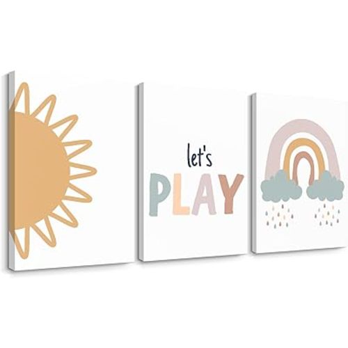 Nursery Wall Art (Set of 3)