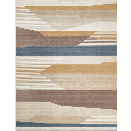 Oliver - Multi - Washable Rug– 8' x 10'