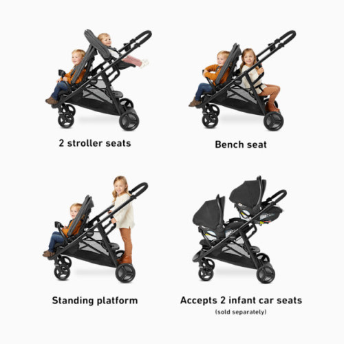 Ready2Grow 2.0 Double Stroller - Rafa