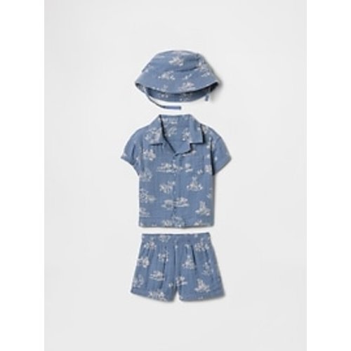 Baby Peter Rabbit™ Crinkle Gauze Cabana Set | Gap