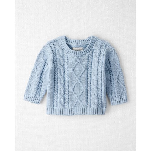 Baby Organic Cotton Cable Knit Sweater  - Little Planet | Carter's