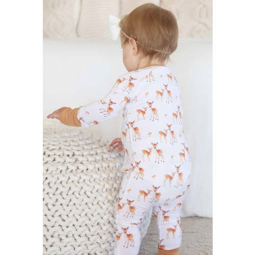 Friendly Fawns Convertible Zip Romper
