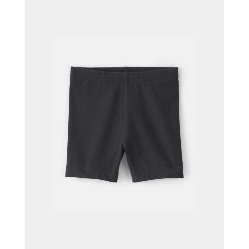 Baby Girl Solid Bike Shorts - Black - Carter's | Carter's